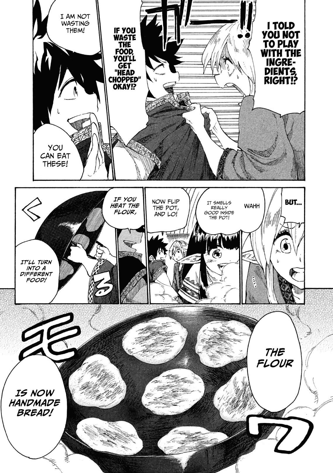 Mazumeshi Elf to Yuboku gurashi Chapter 2 36